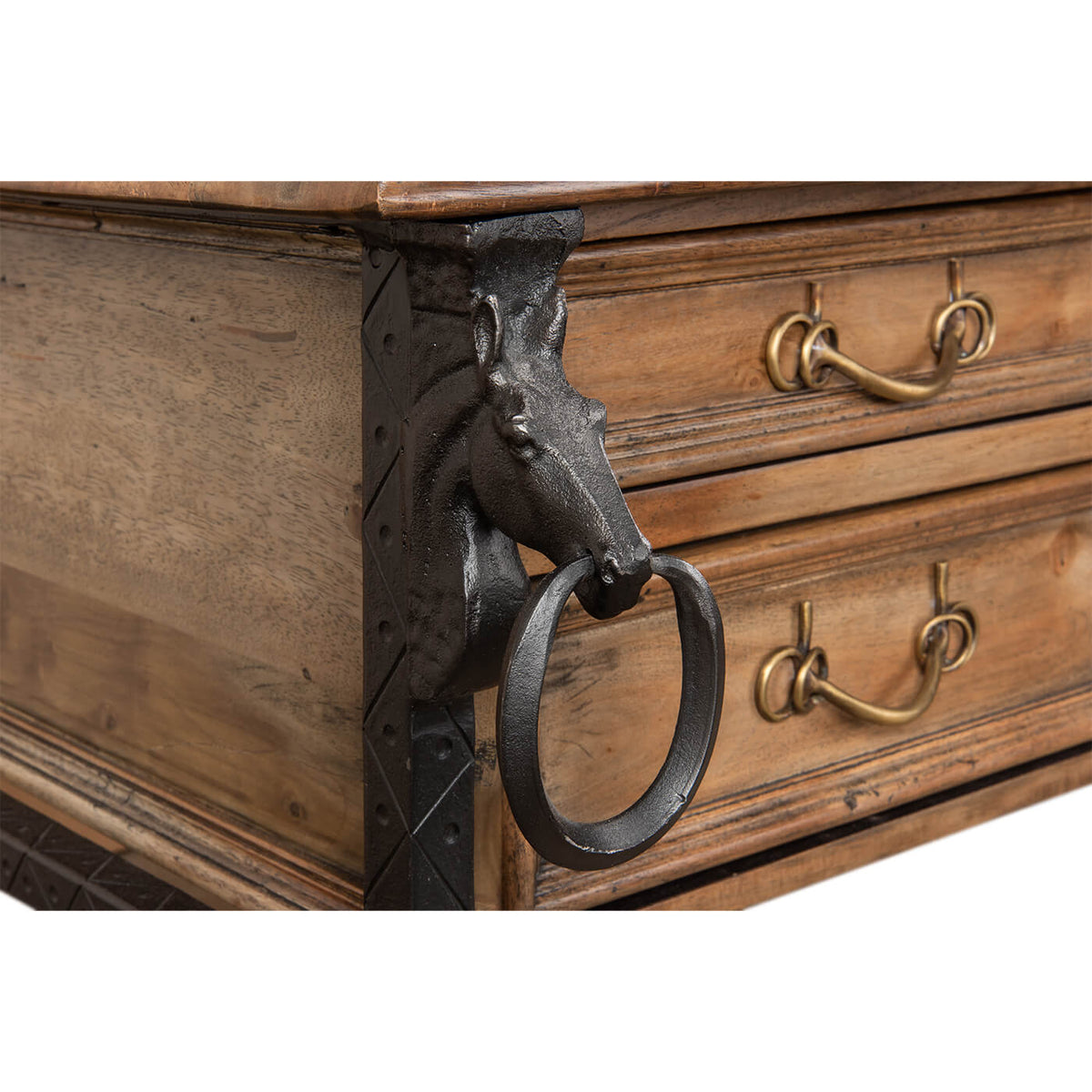 Industrial Equestrian Desk - English Georgian America
