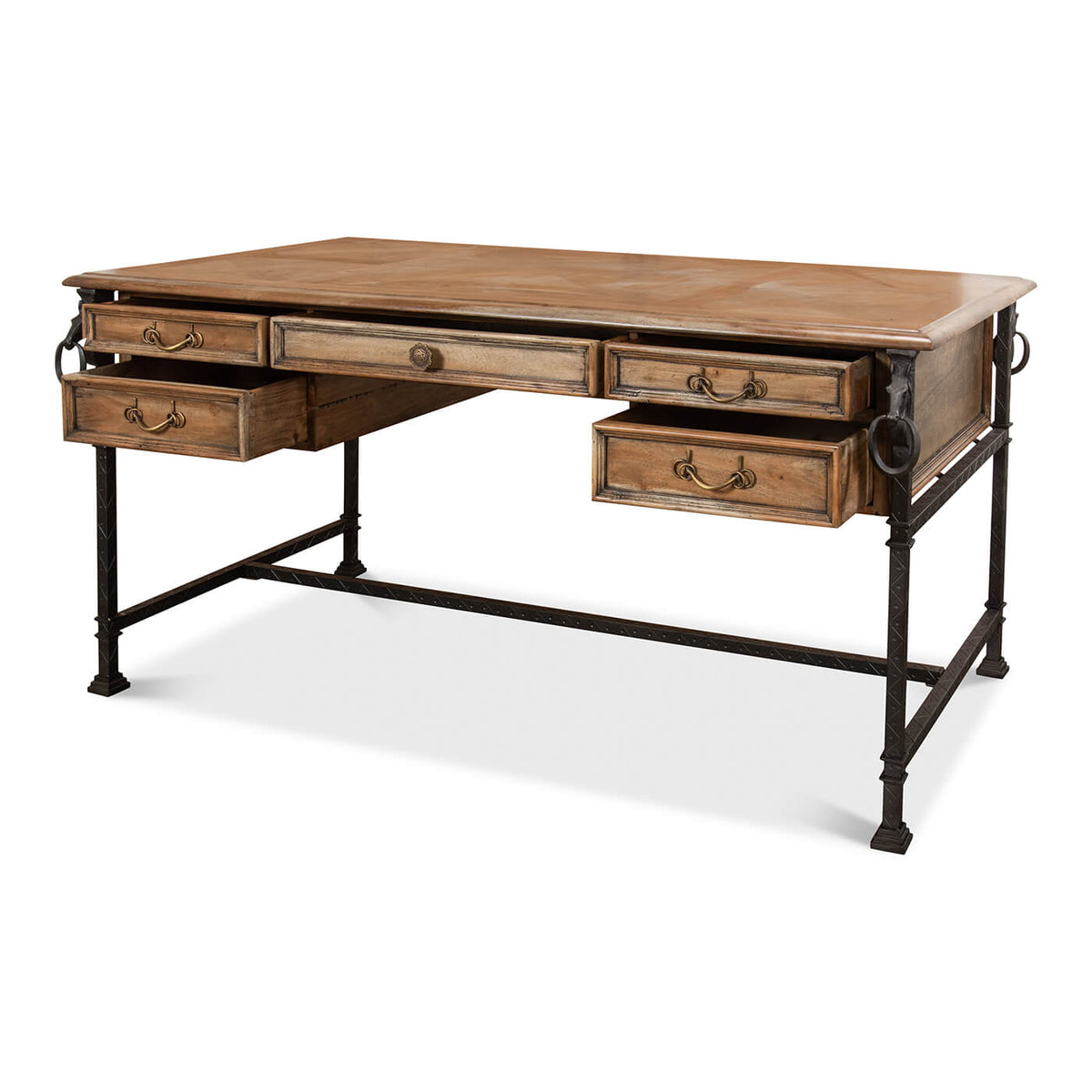 Industrial Equestrian Desk - English Georgian America