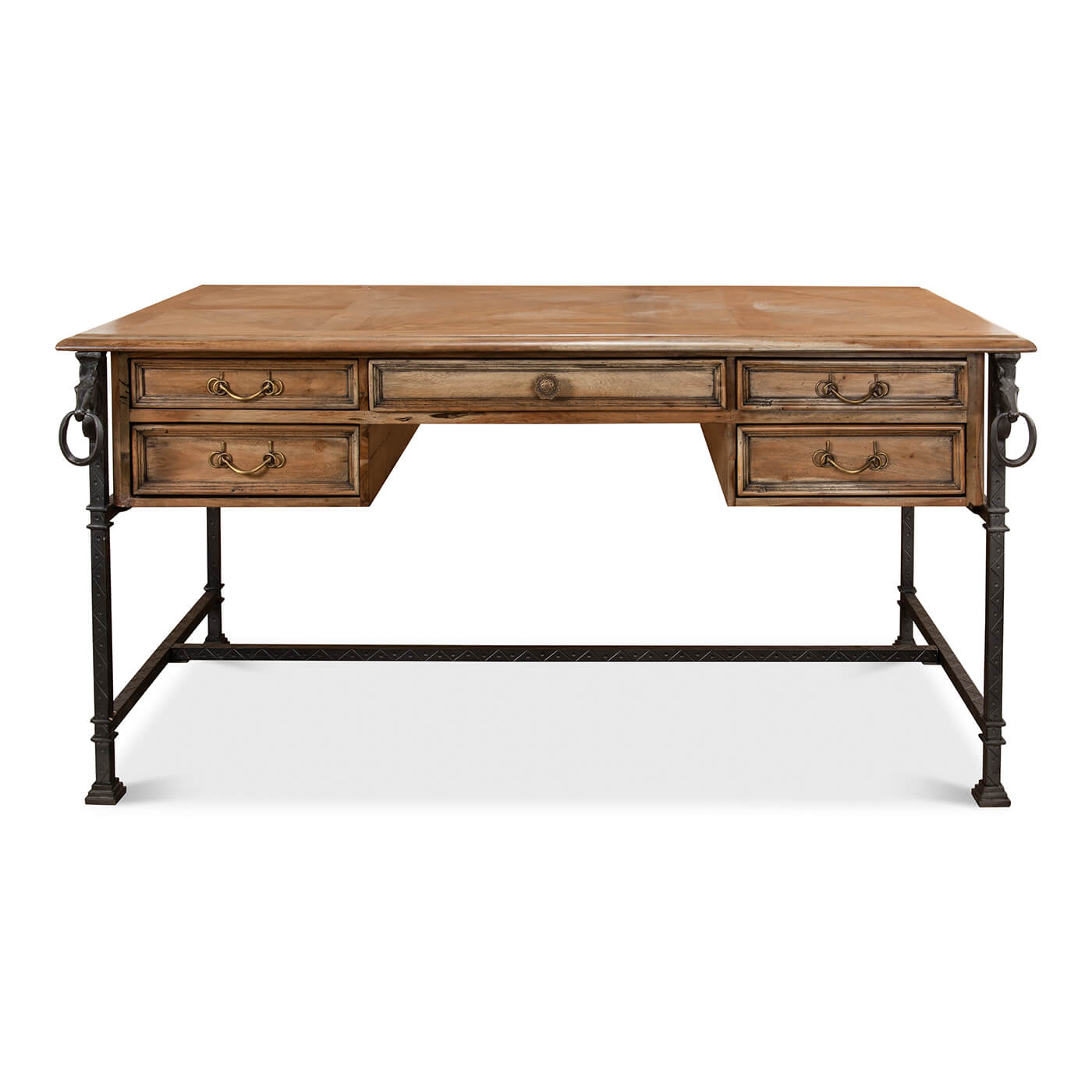 Industrial Equestrian Desk - English Georgian America