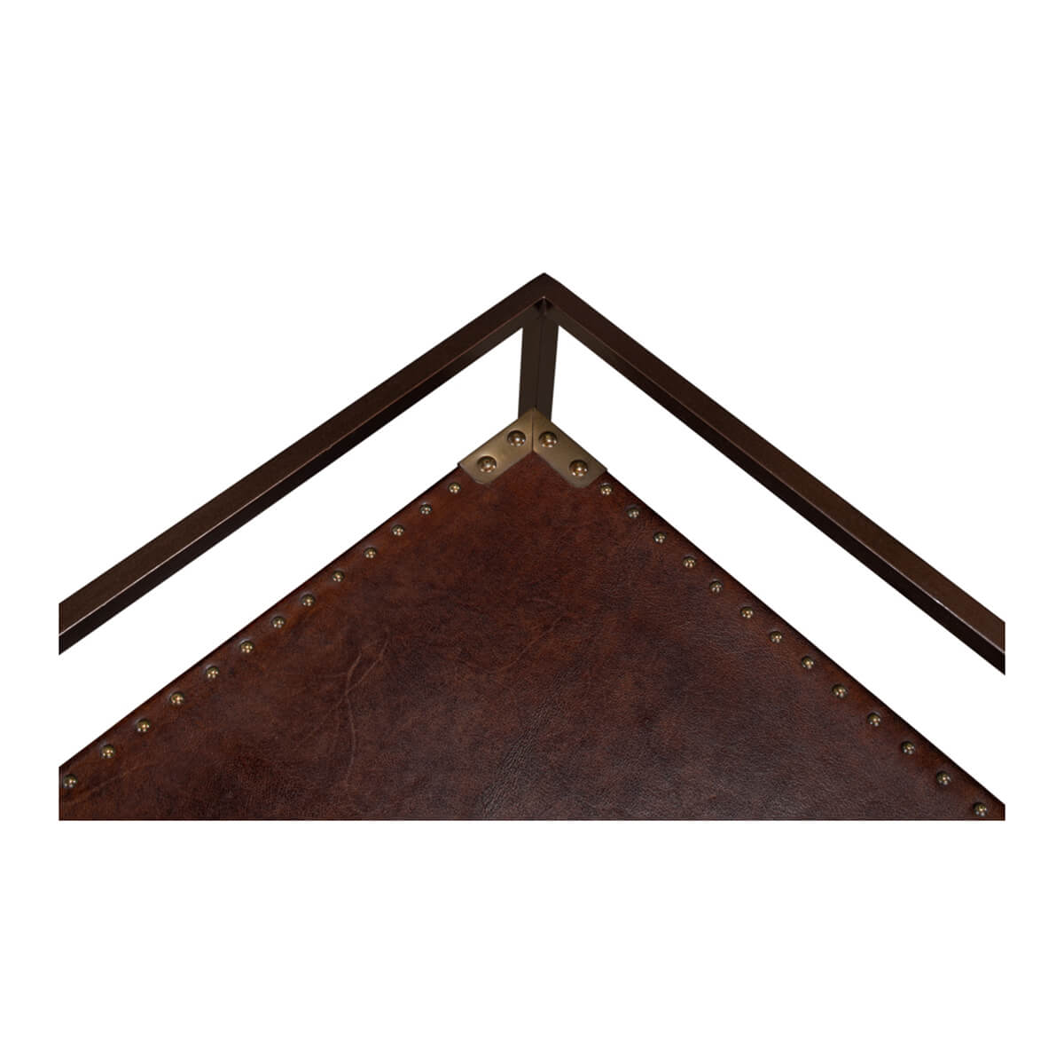 Industrial Leather Trolley - English Georgian America