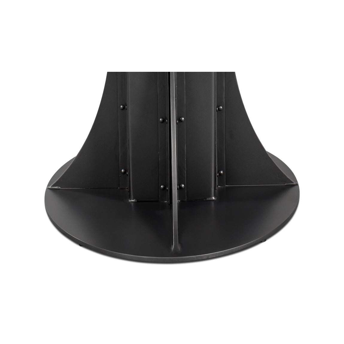 Industrial Modern Oval Dining Table - English Georgian America