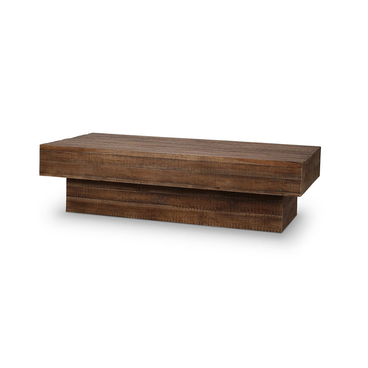 Industrial Teak Coffee Table - English Georgian America