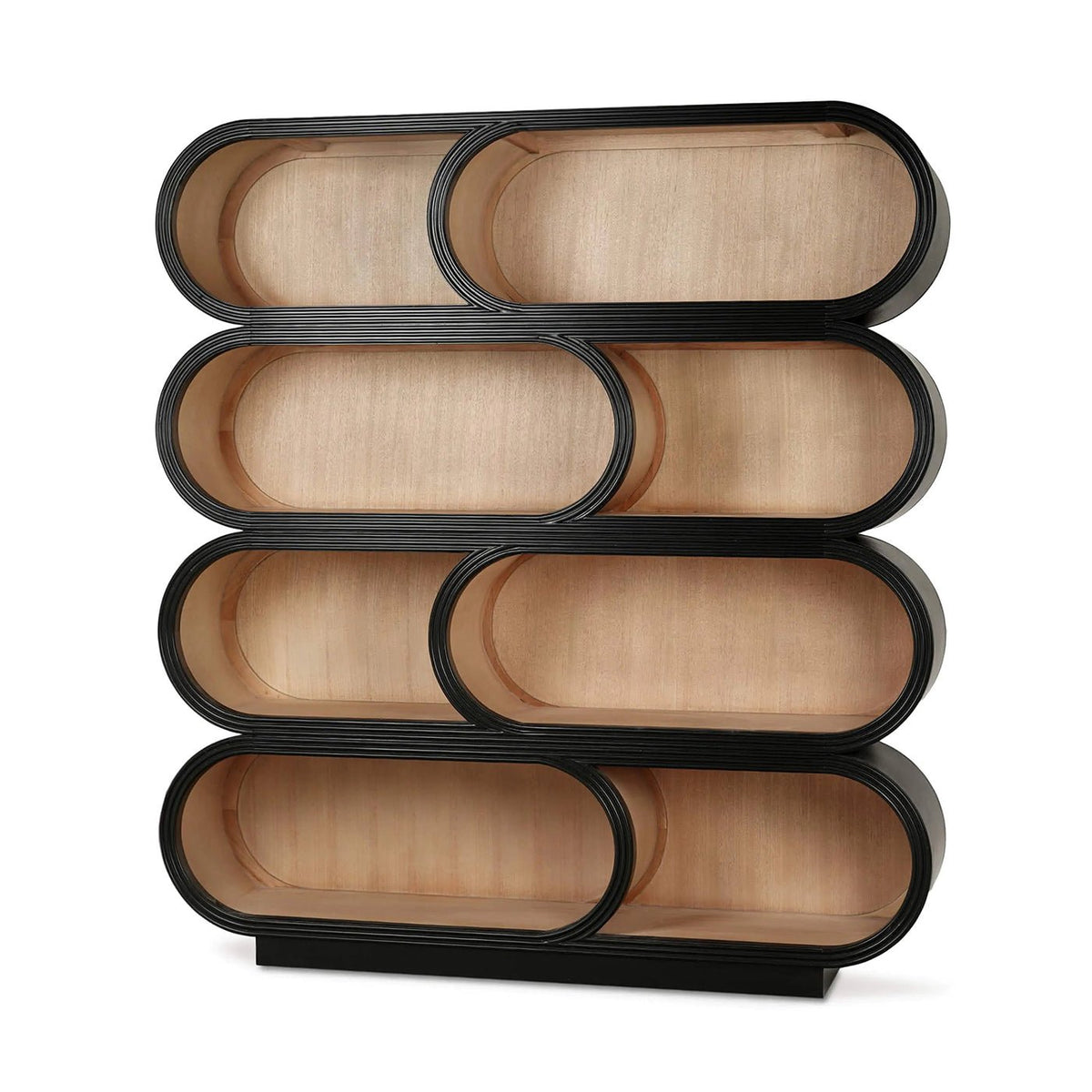 Infinity Modern Open Bookcase - English Georgian America