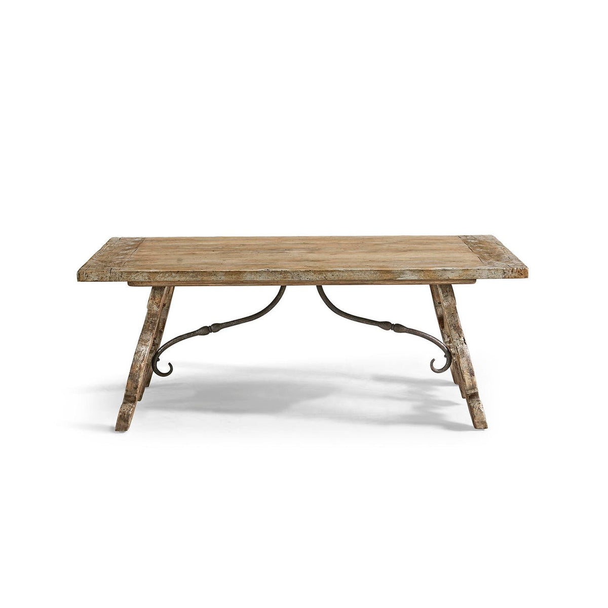 Italian Baroque Style Oak Coffee Table - English Georgian America