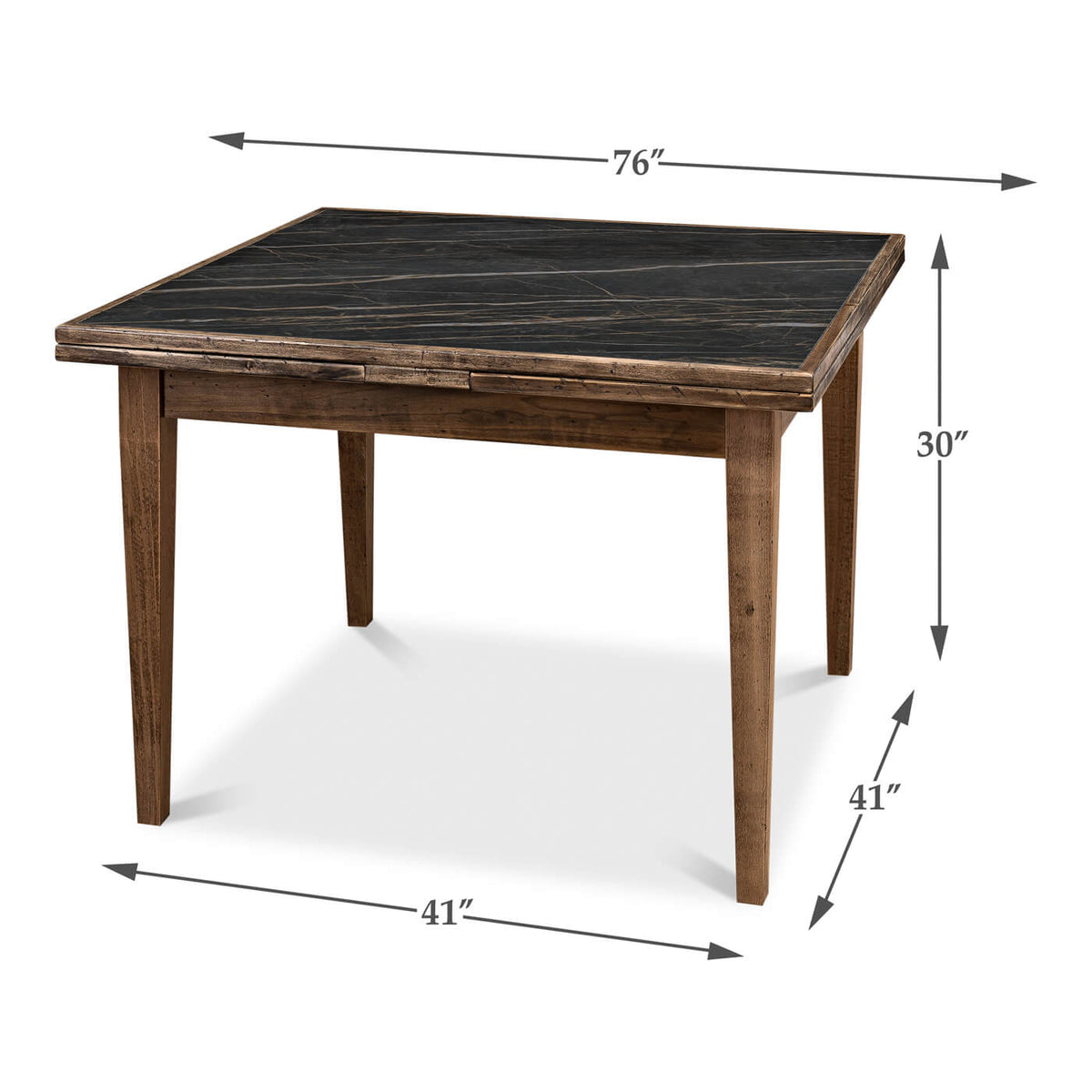 Italian Draw Leaf Extension Table - English Georgian America