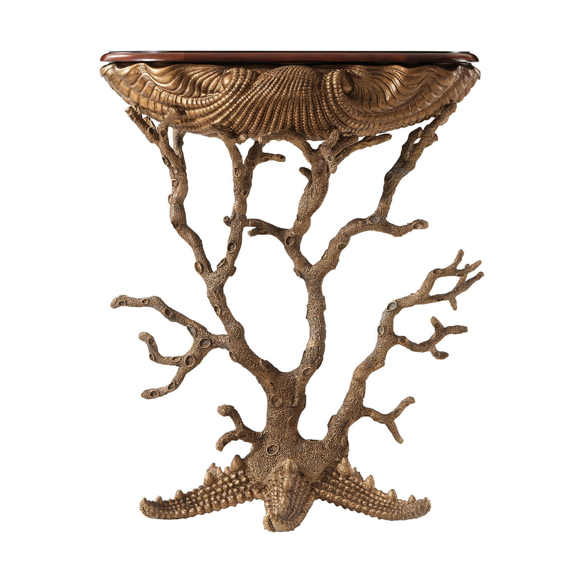 Italian Gilt Grotto Table - English Georgian America