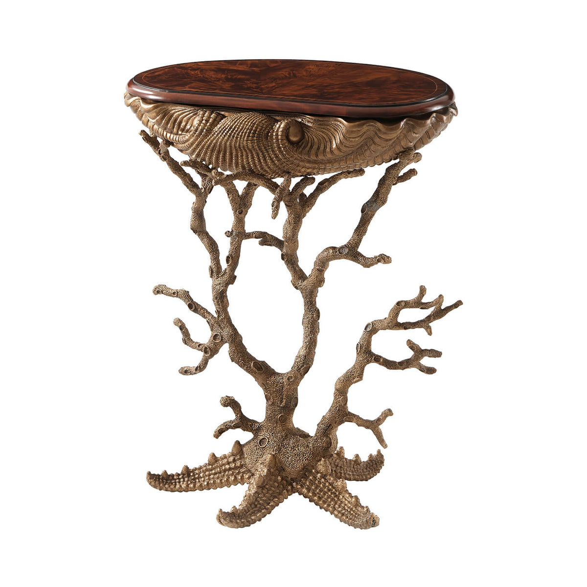 Italian Gilt Grotto Table - English Georgian America