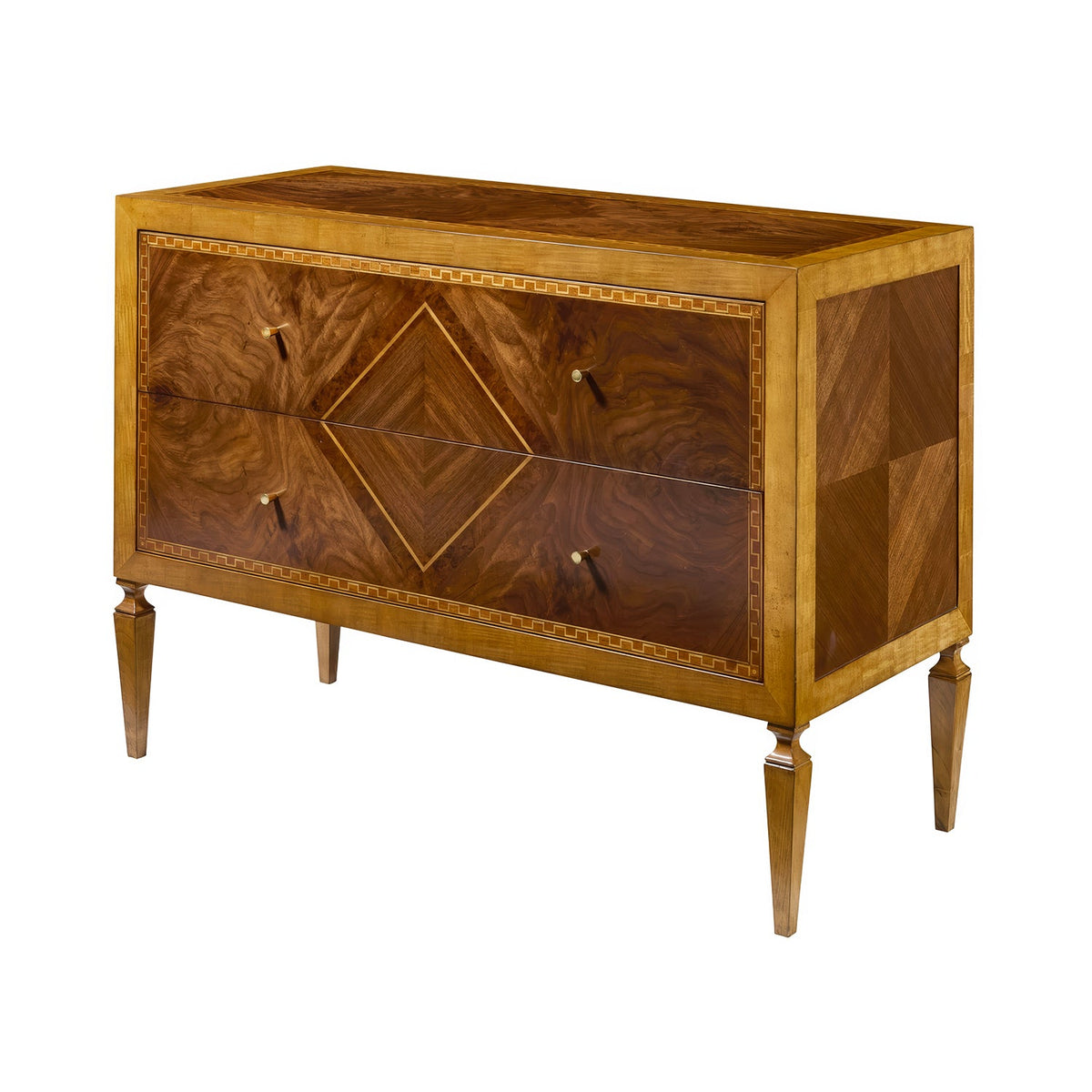 Italian Louis XVI Inlaid Dresser - English Georgian America