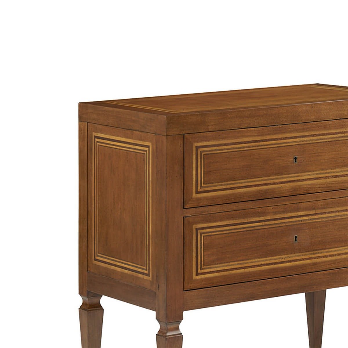 Italian Neo Classic Bedside Chest - English Georgian America