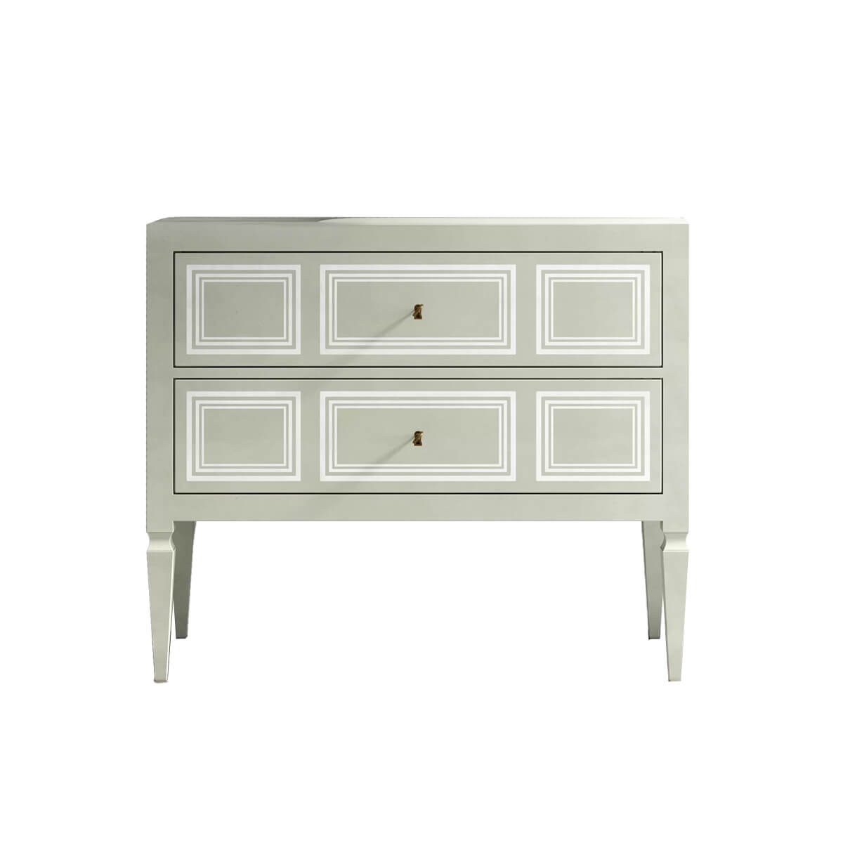 Italian Neo Classic Painted Commode - English Georgian America