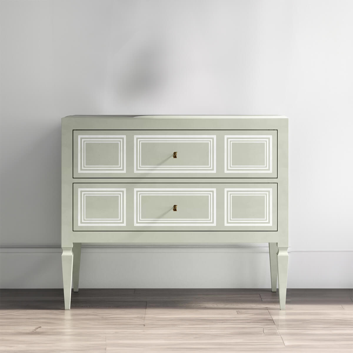 Italian Neo Classic Painted Commode - English Georgian America