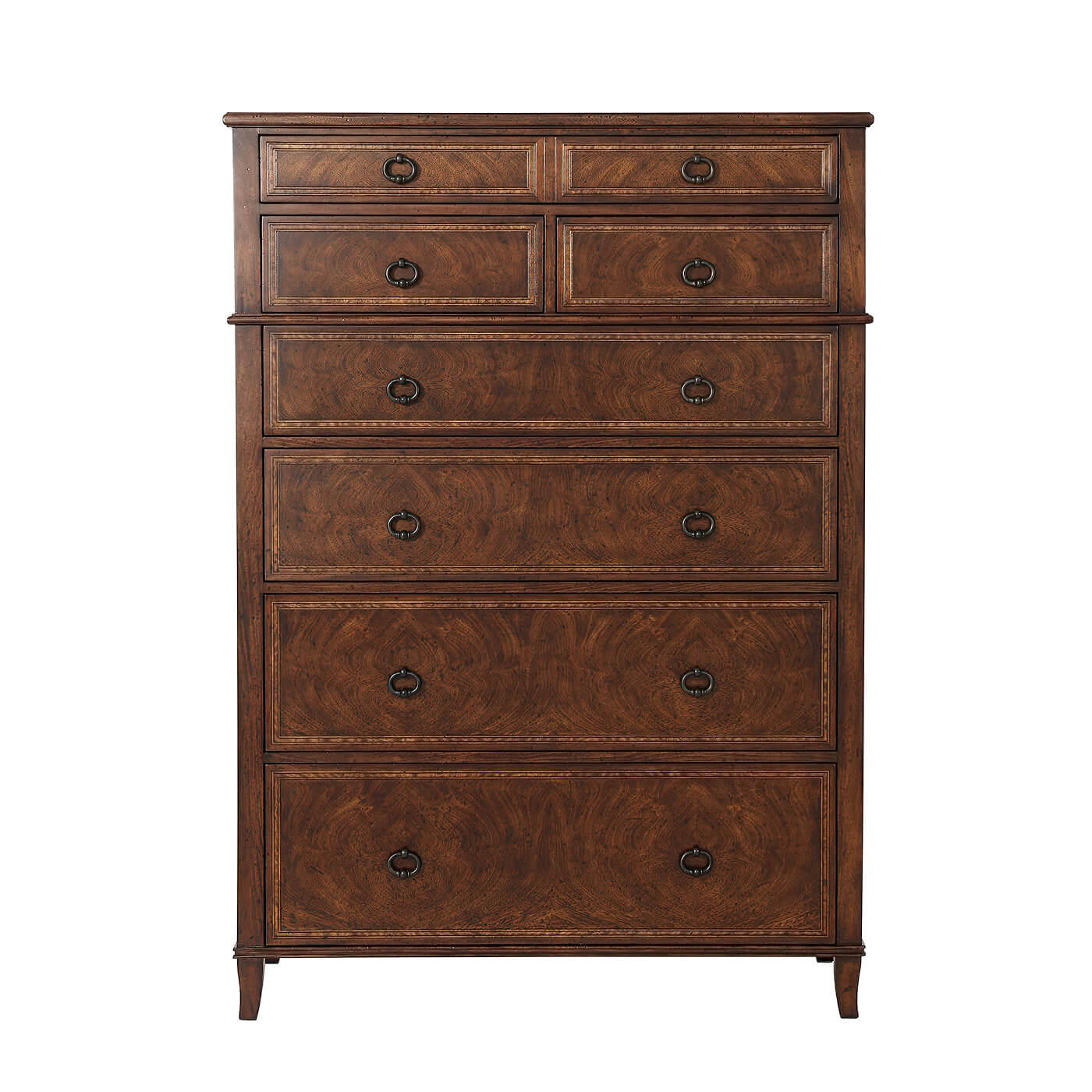 Italian Neo Classic Tall Dresser - English Georgian America