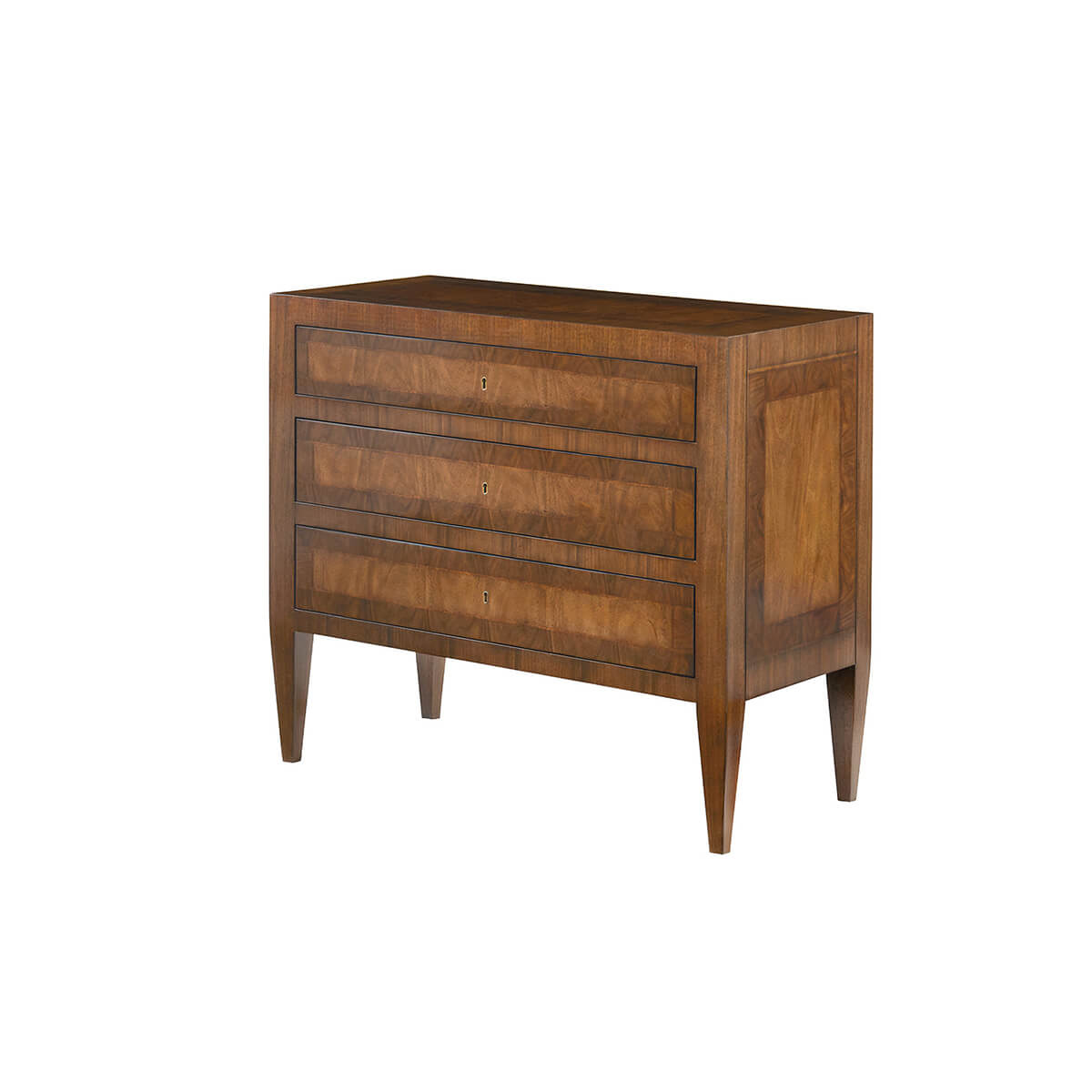Italian Neo Classic Three Drawer Commode - 36&quot; - English Georgian America
