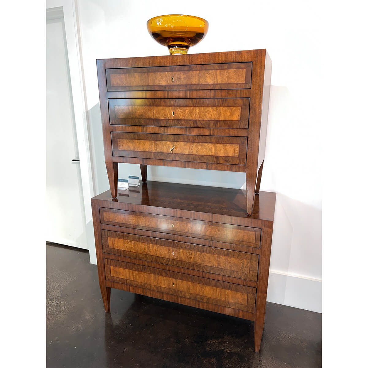 Italian Neo Classic Three Drawer Commode - 36&quot; - English Georgian America