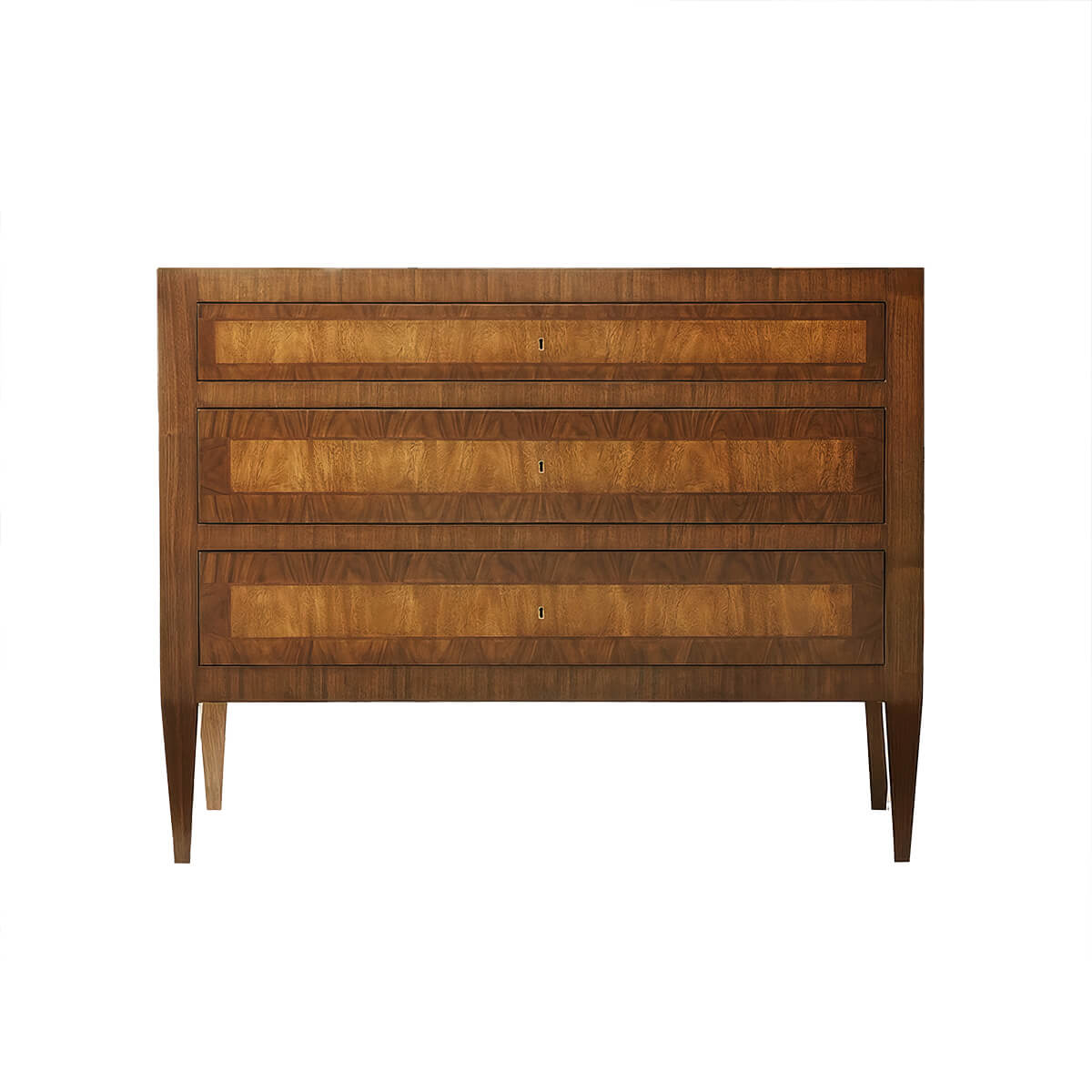 Italian Neo Classic Three Drawer Commode - 44" - English Georgian America