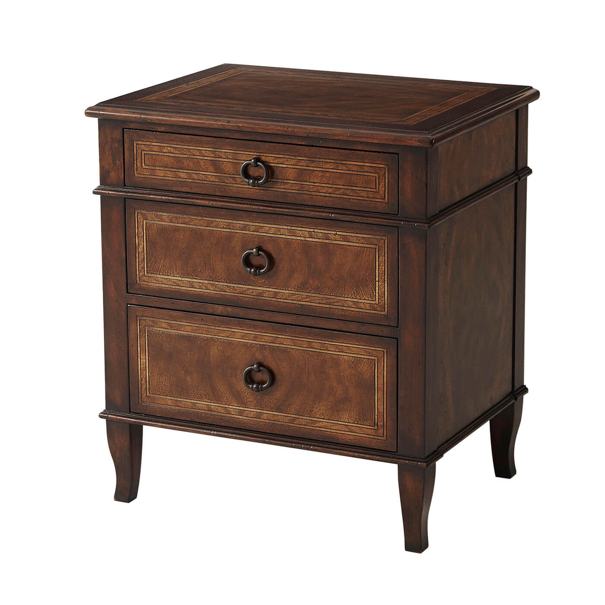 Italian NeoClassic Nightstand - English Georgian America