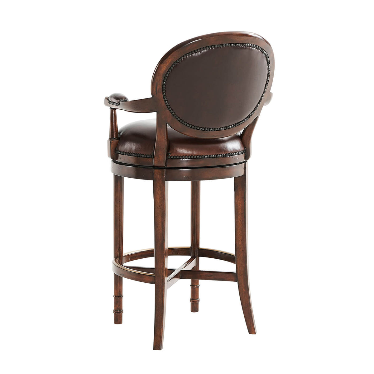 Italian NeoClassic Tall Bar Stool - English Georgian America