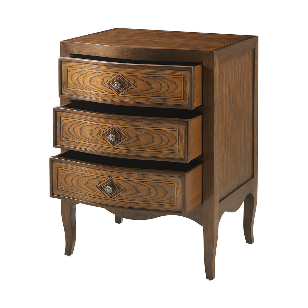 Italian Provincial Nightstand - English Georgian America