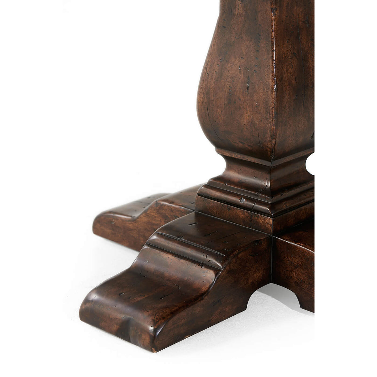 Italian Renaissance Style Extension Dining Table - English Georgian America