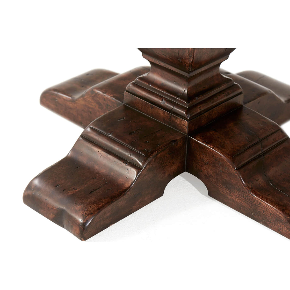 Italian Renaissance Style Extension Dining Table - English Georgian America