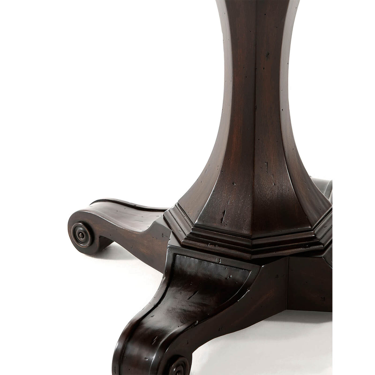 Italian Round Rustic Game Table - English Georgian America