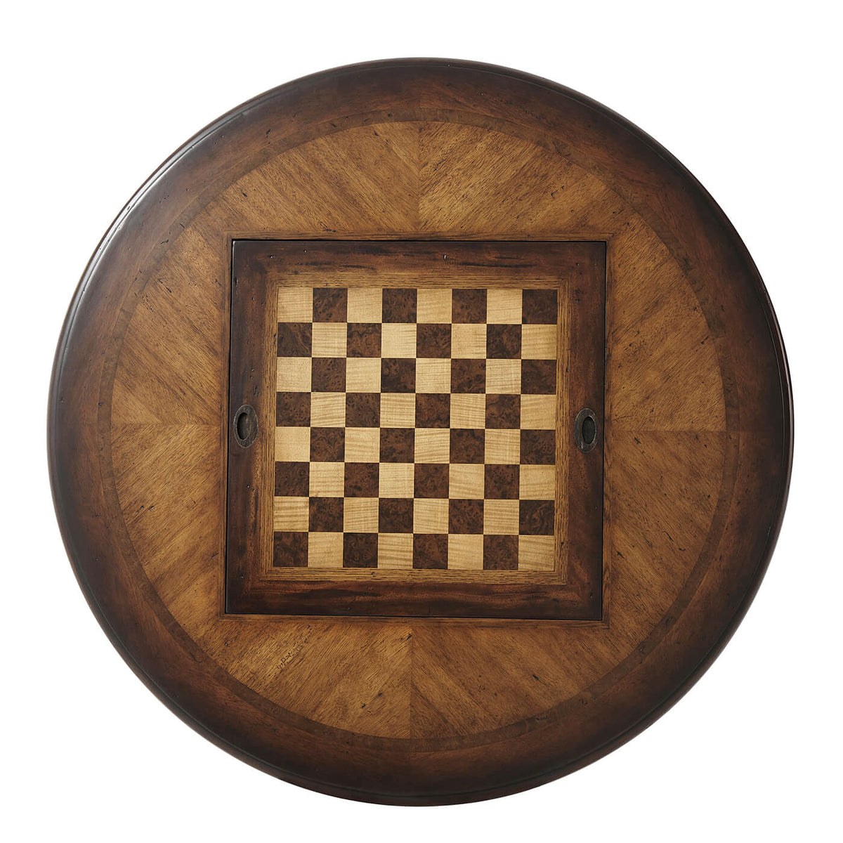 Italian Round Rustic Game Table - English Georgian America