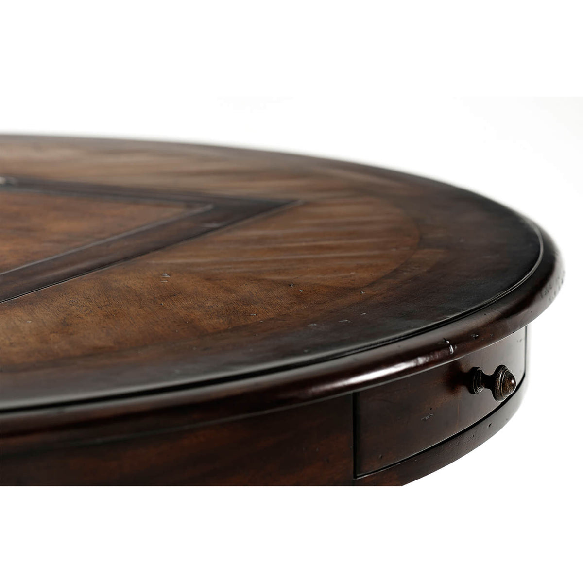 Italian Round Rustic Game Table - English Georgian America