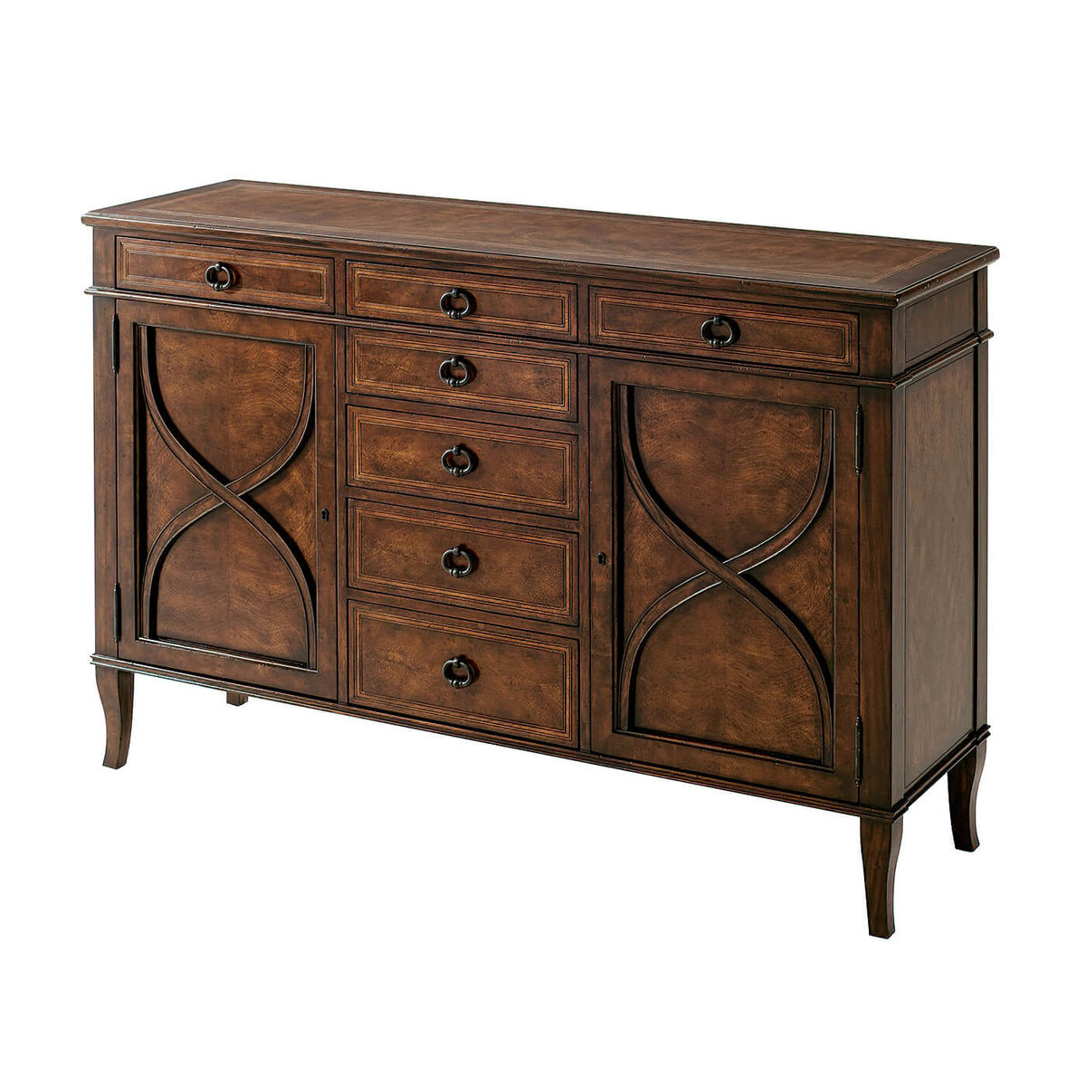 Italian Sideboard Buffet Cabinet - English Georgian America