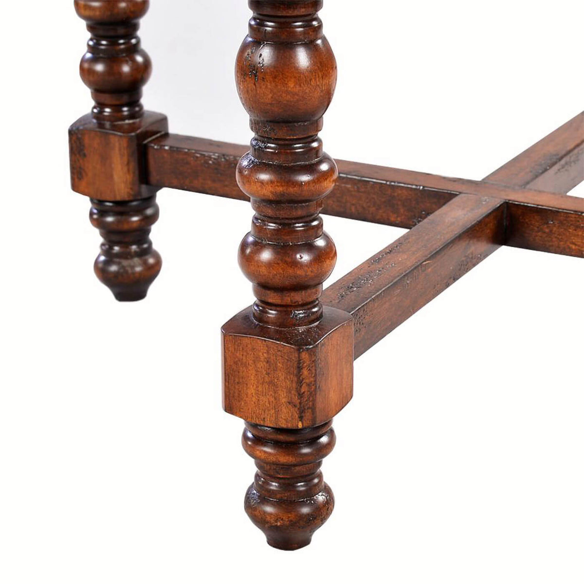 Jacobean Round Side Table - English Georgian America