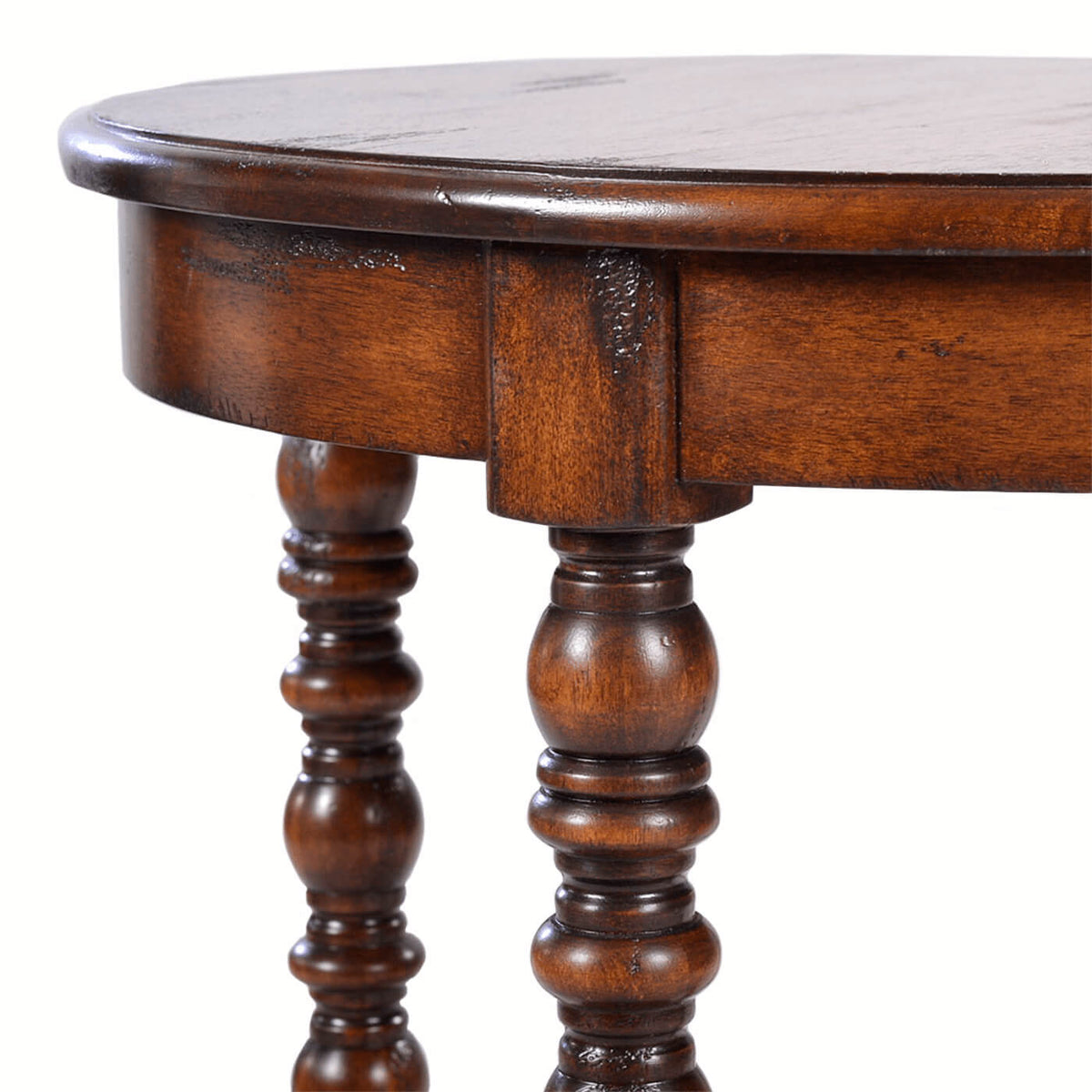 Jacobean Round Side Table - English Georgian America