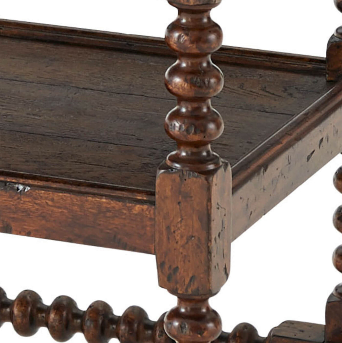 Jacobean Style Nightstand - English Georgian America