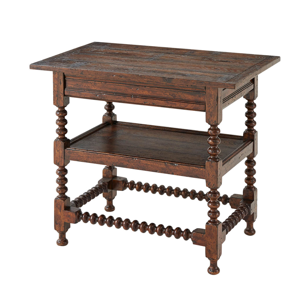 Jacobean Style Nightstand - English Georgian America