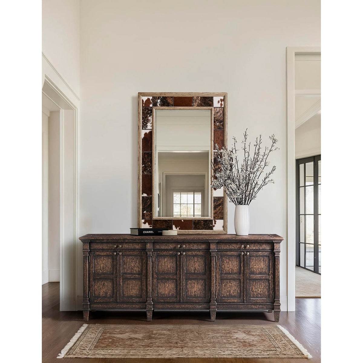 Jacobean Style Oak Sideboard - English Georgian America