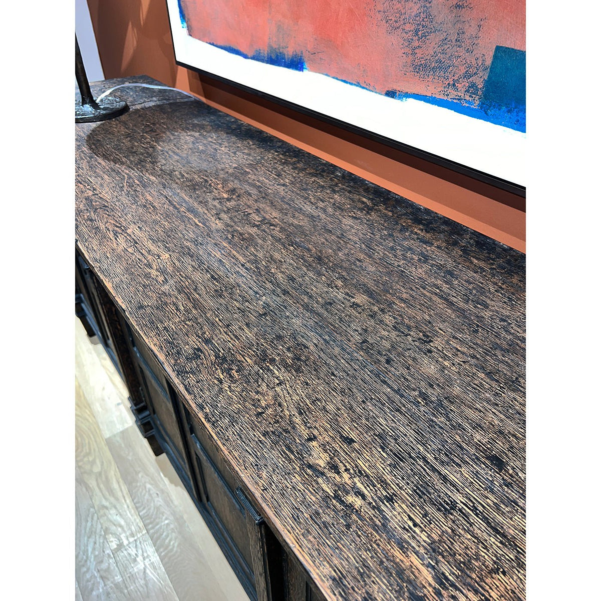 Jacobean Style Oak Sideboard - English Georgian America