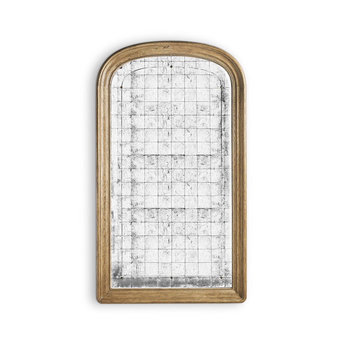 Large Antique Floor Mirror - English Georgian America