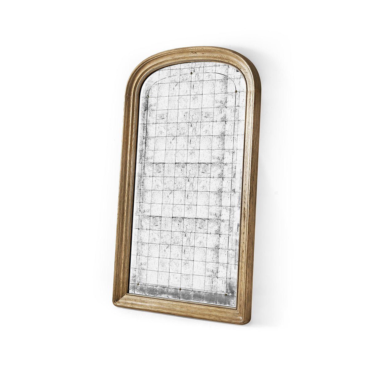 Large Antique Floor Mirror - English Georgian America