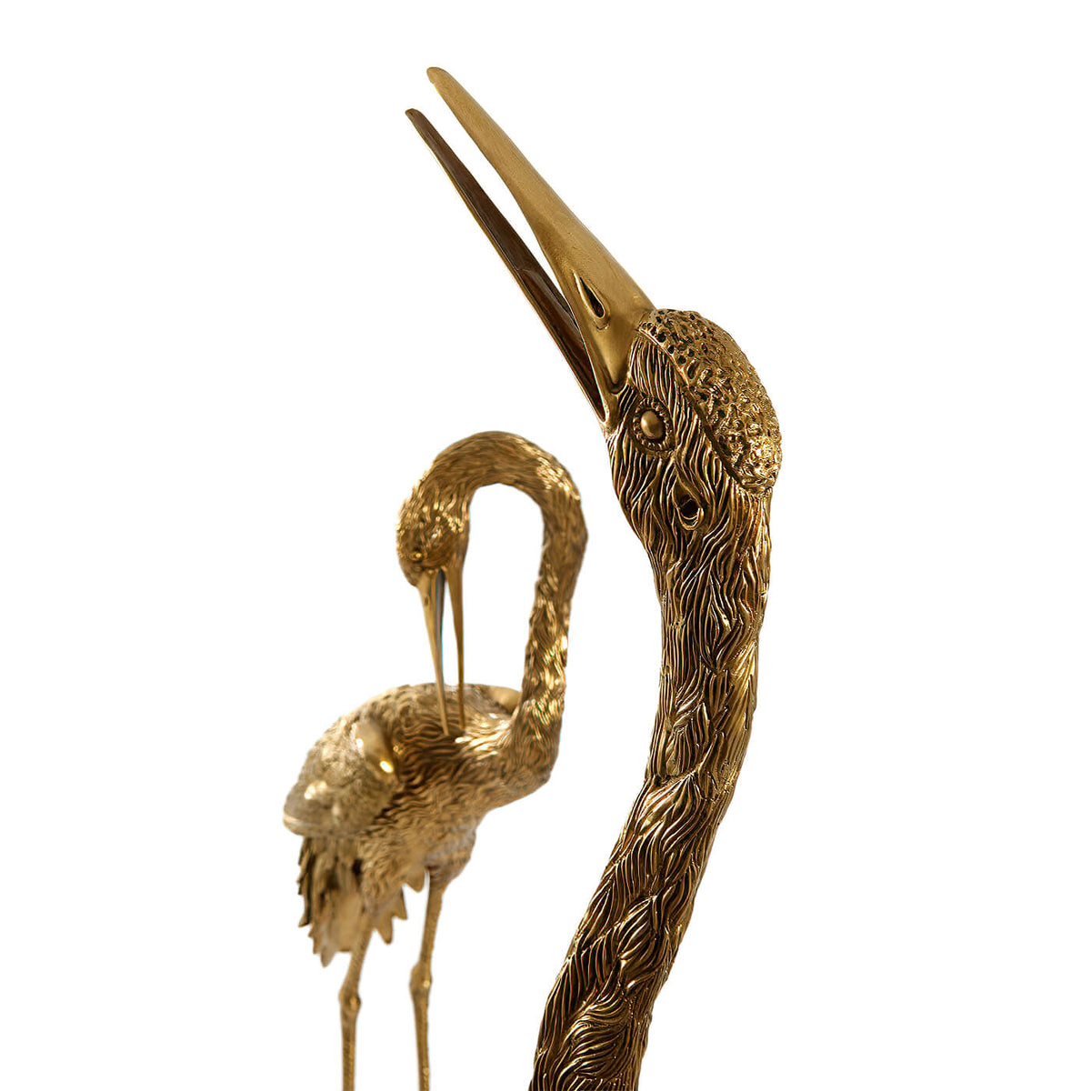 Large Crane Statues - English Georgian America