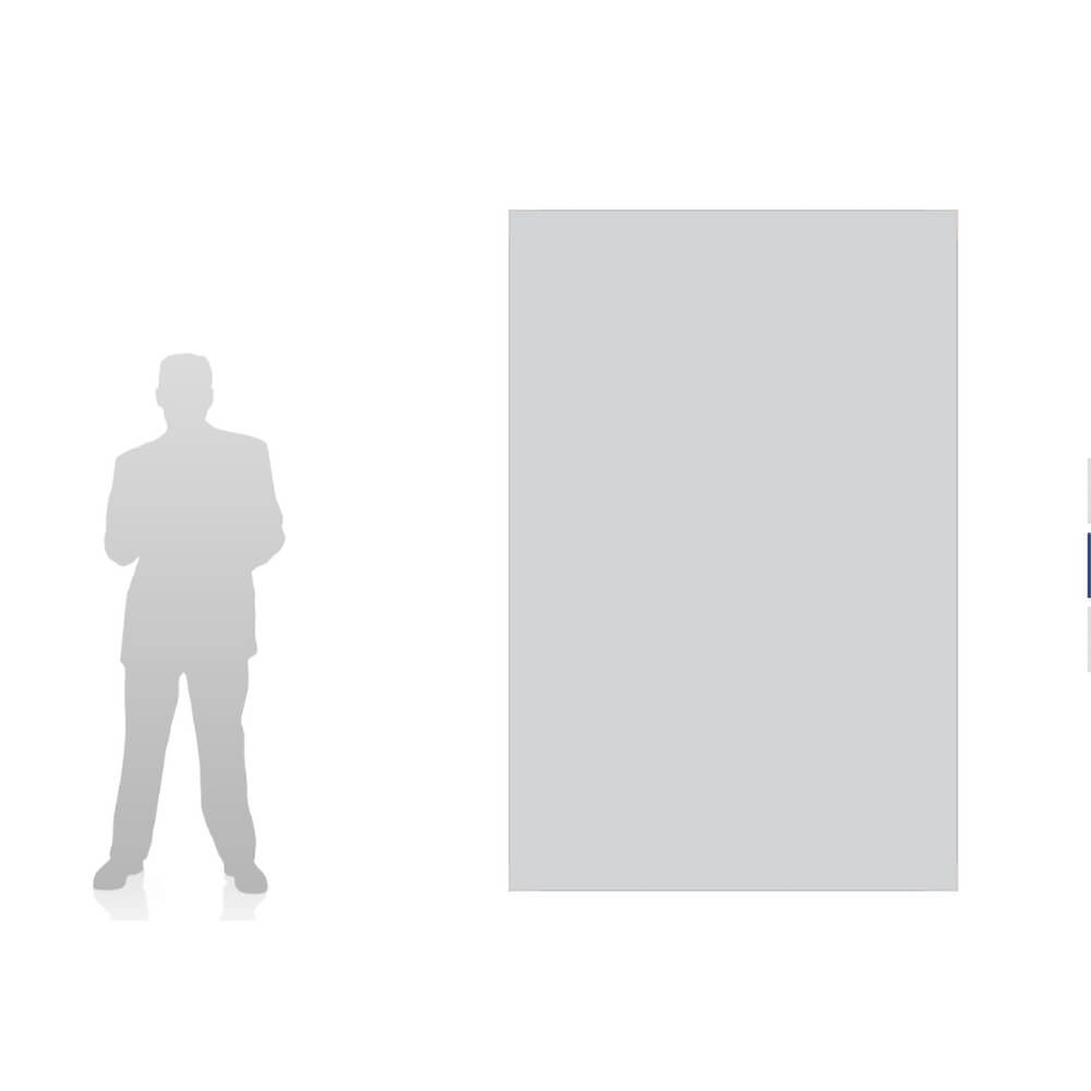 Large Dark Modern Faux Horn Mirror - English Georgian America