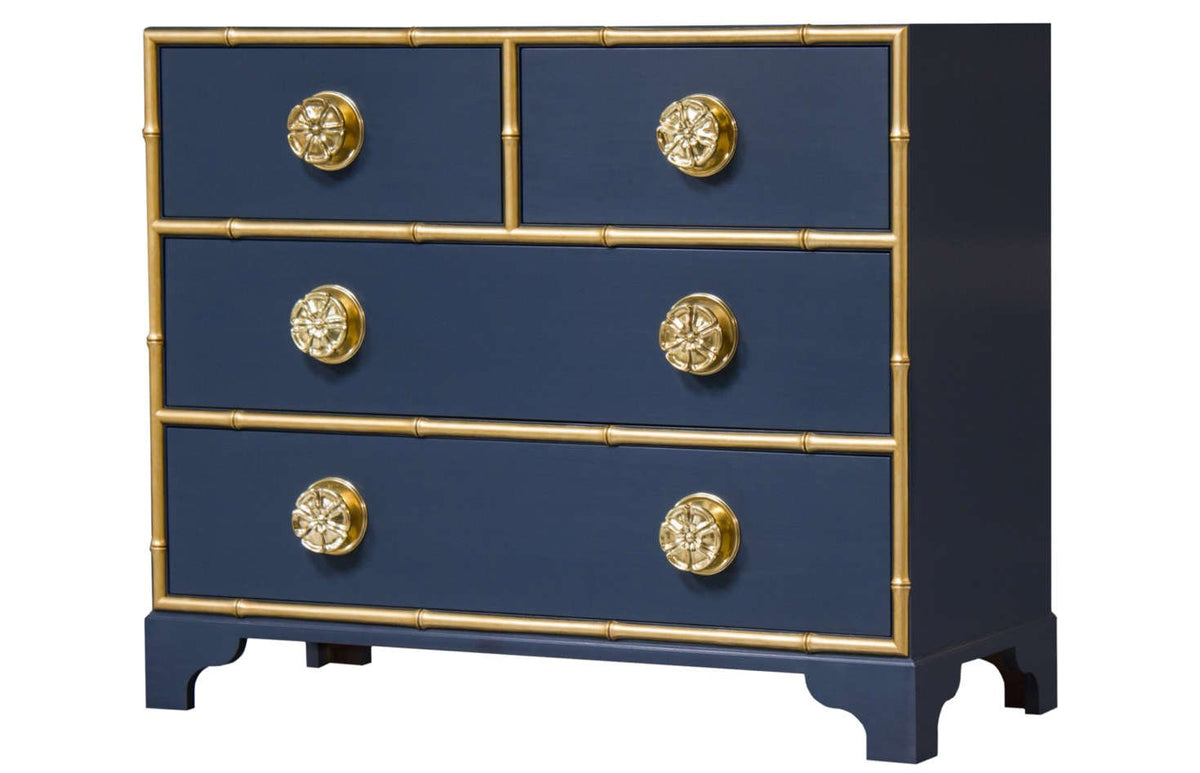 Large Draper Chinese Chippendale Dresser - English Georgian America