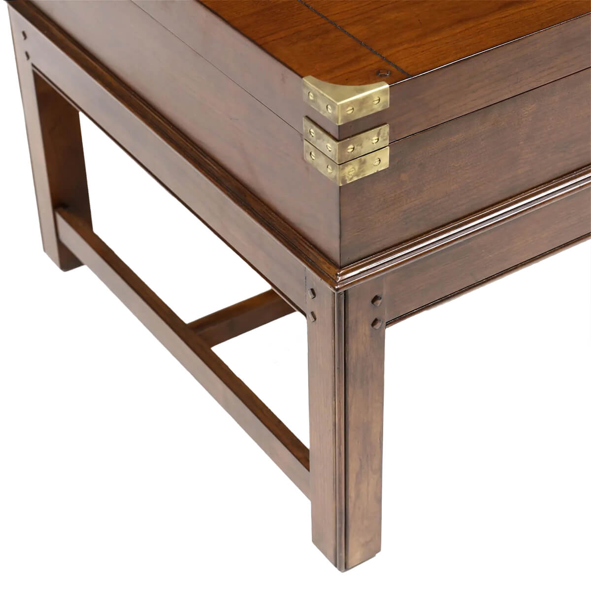 Large English Gun Case Coffee Table - English Georgian America