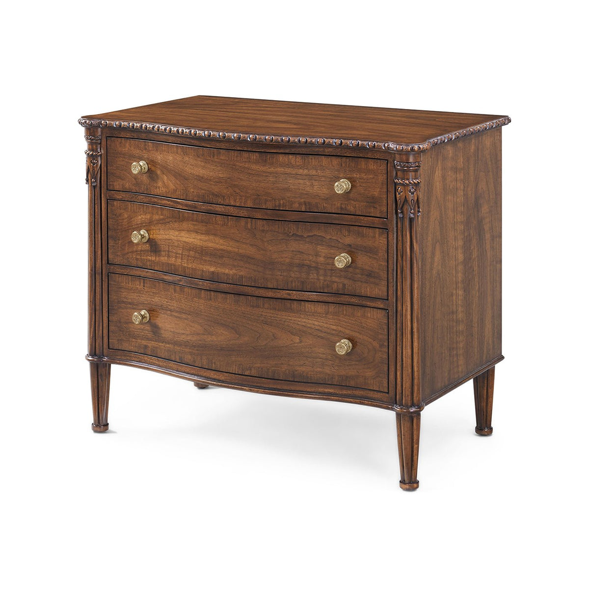 Large English Nightstand - English Georgian America