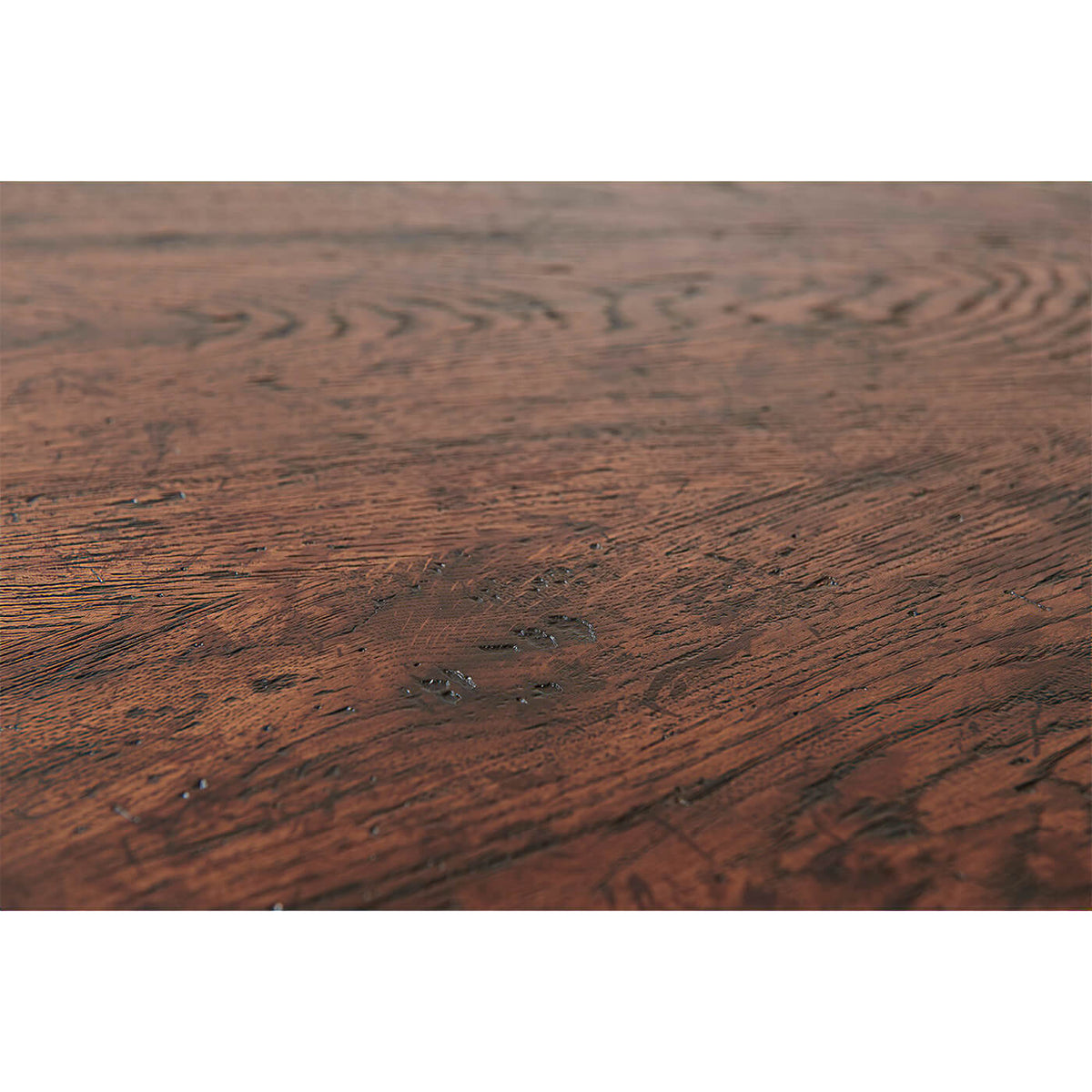 Large English Round Extension Dining Table - English Georgian America