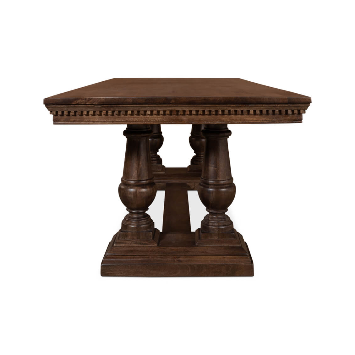 Large French Country Dining Table - English Georgian America