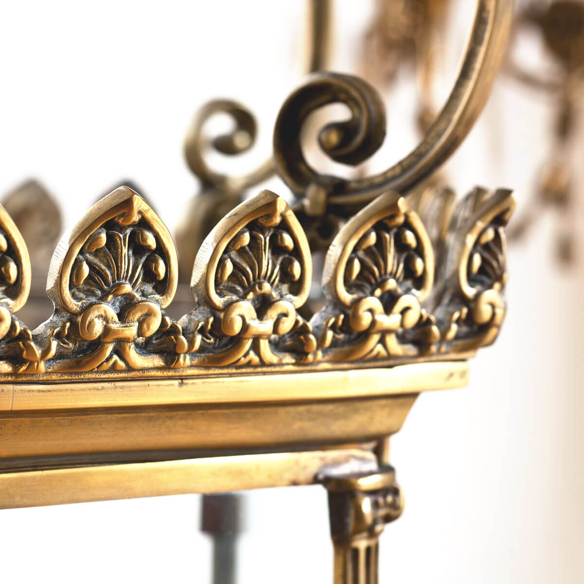 Large Georgian Hexagonal Lantern - English Georgian America