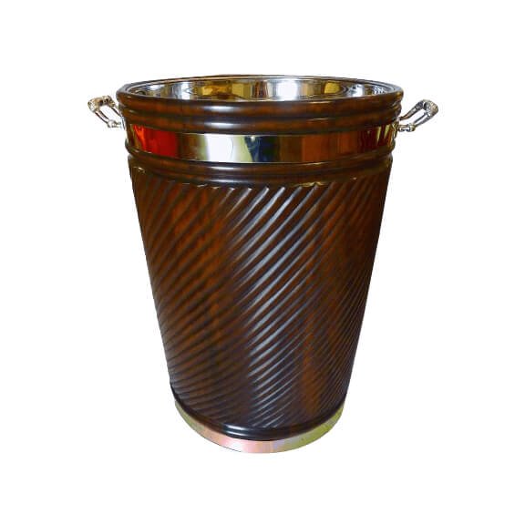 Large Irish Style Antique Peat Bucket - English Georgian America
