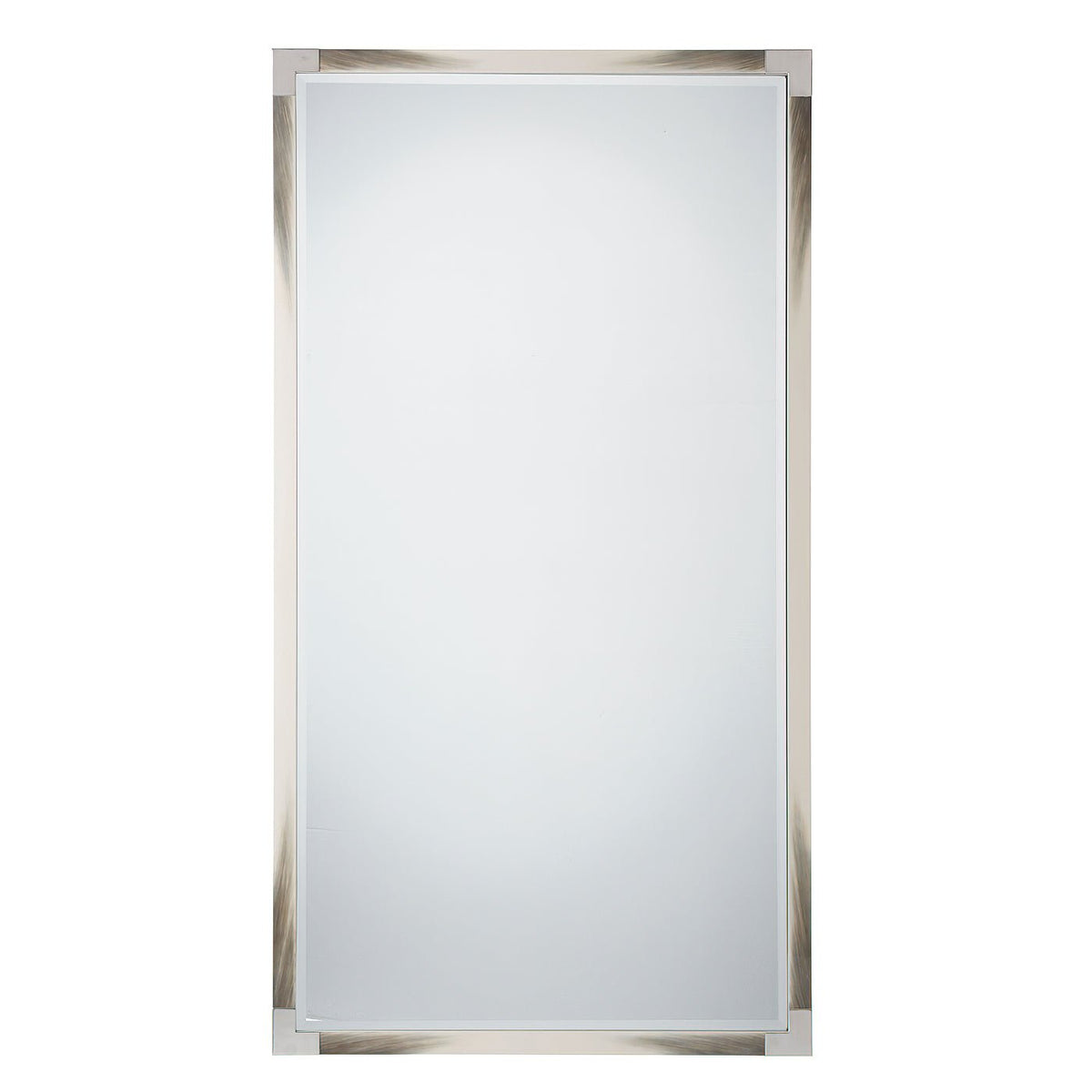 Large Modern Faux Horn Mirror - English Georgian America