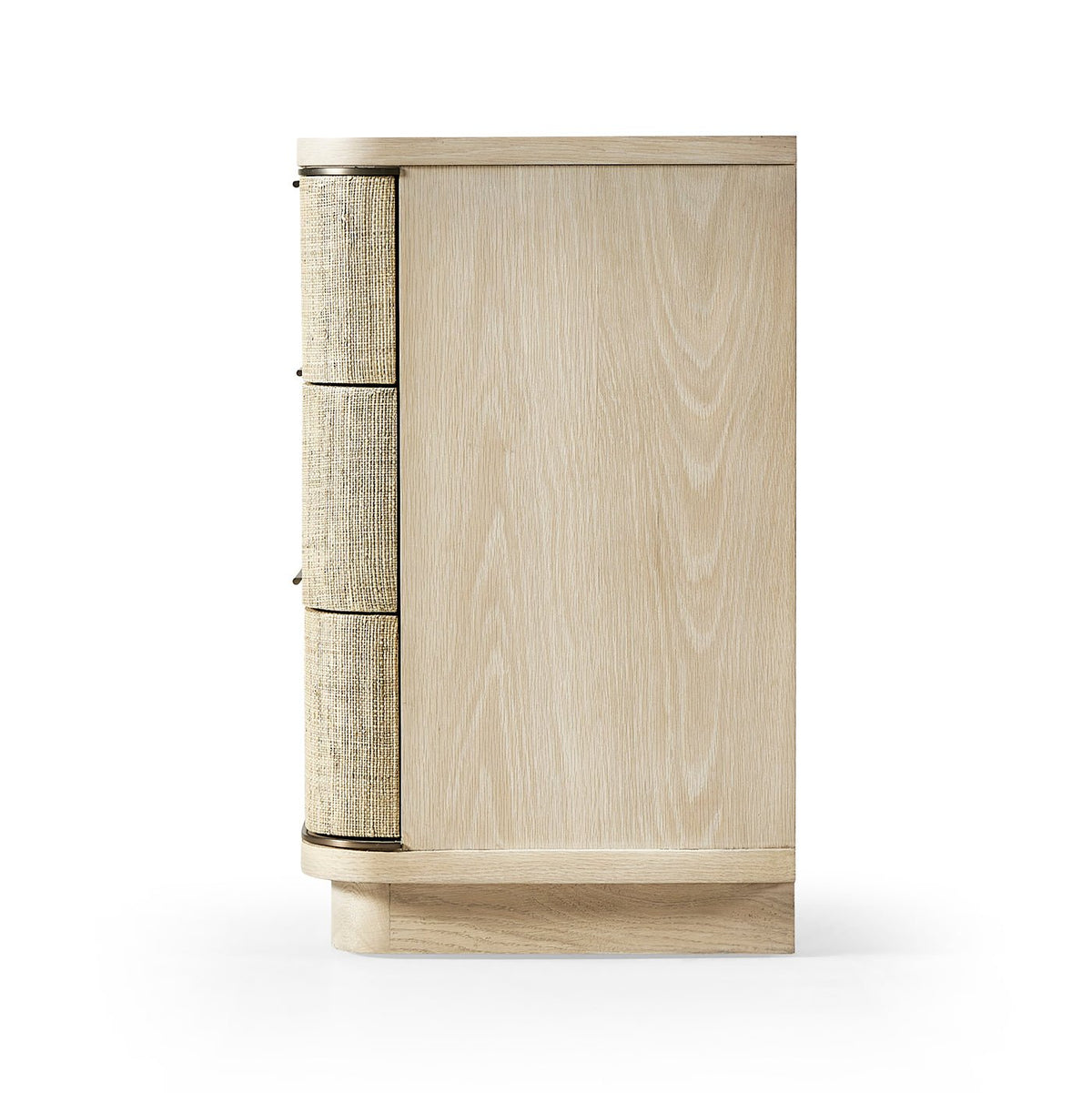 Large Modern Woven Nightstand - English Georgian America