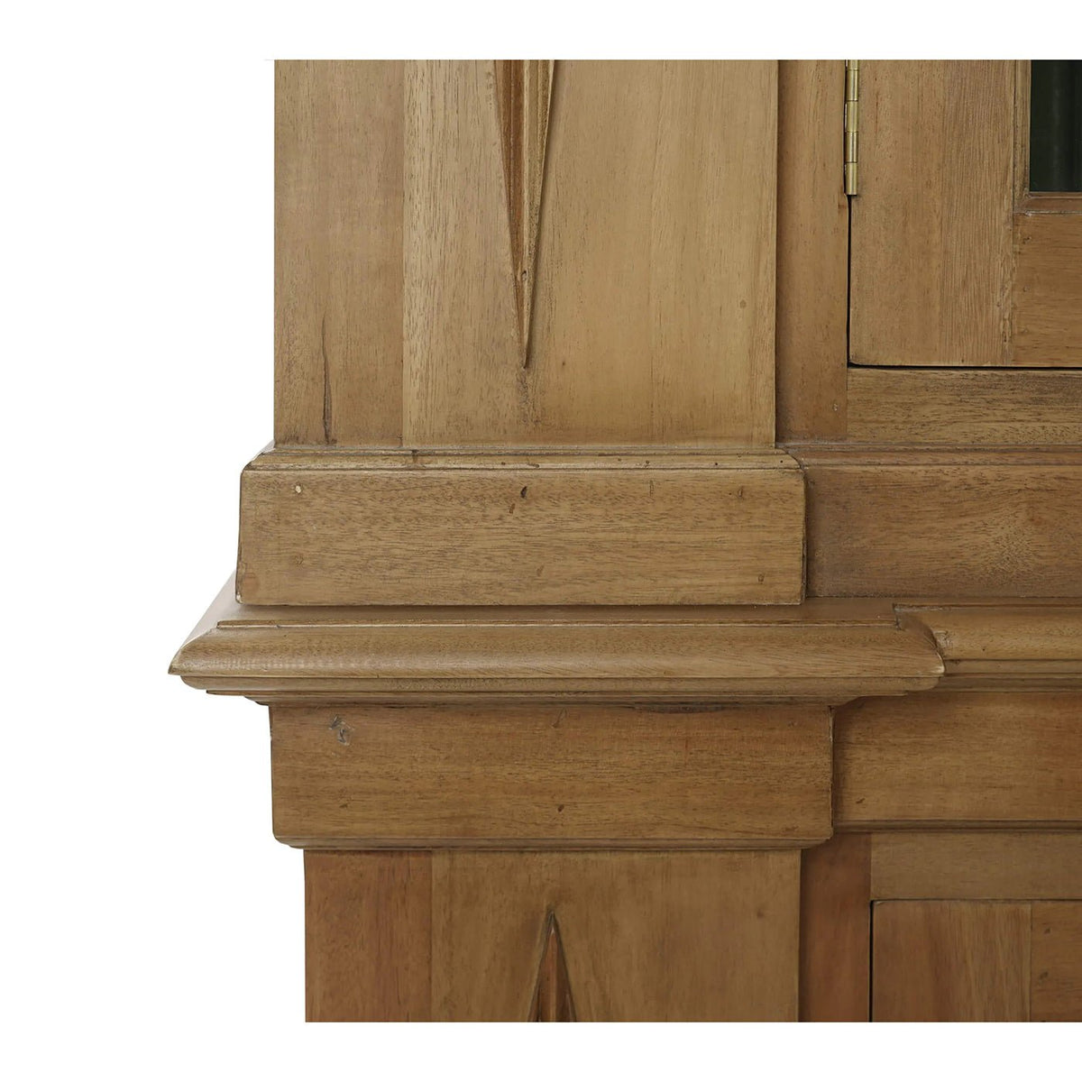 Large Neoclassic Wooden Bookcase - English Georgian America