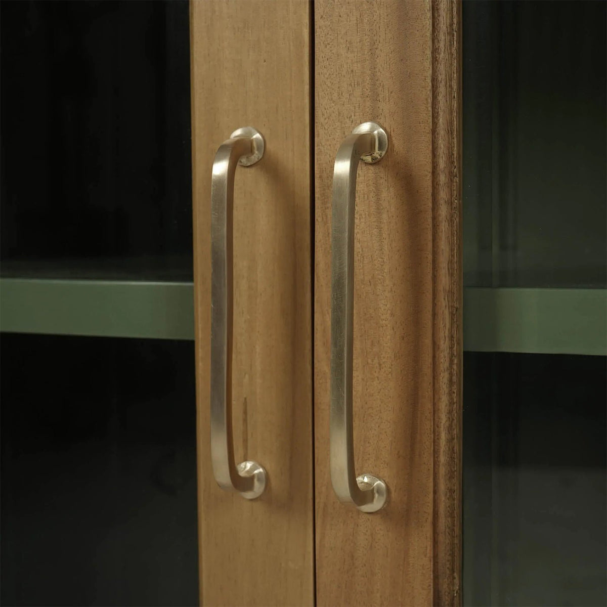 Large Neoclassic Wooden Bookcase - English Georgian America