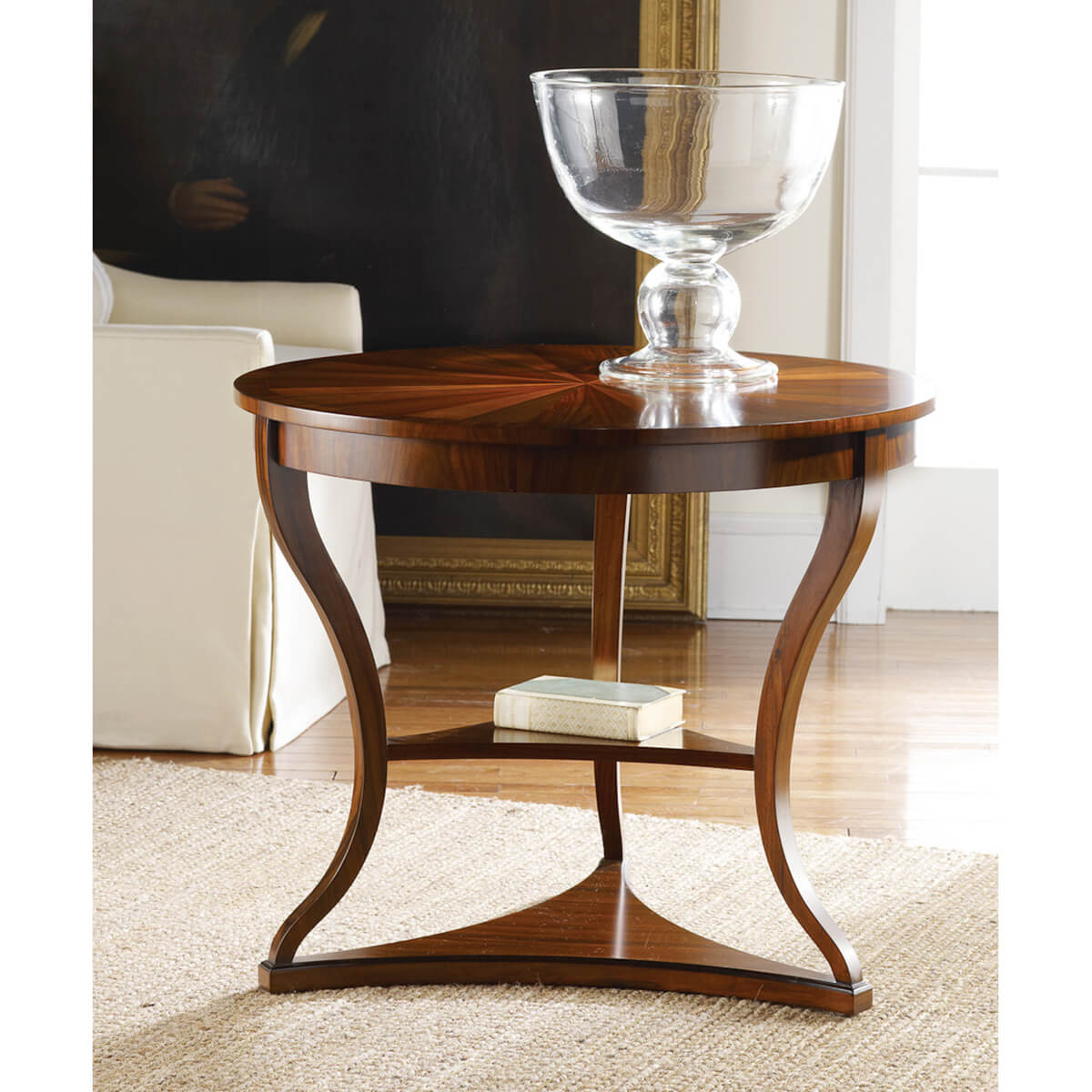 Large Regency End Table - English Georgian America